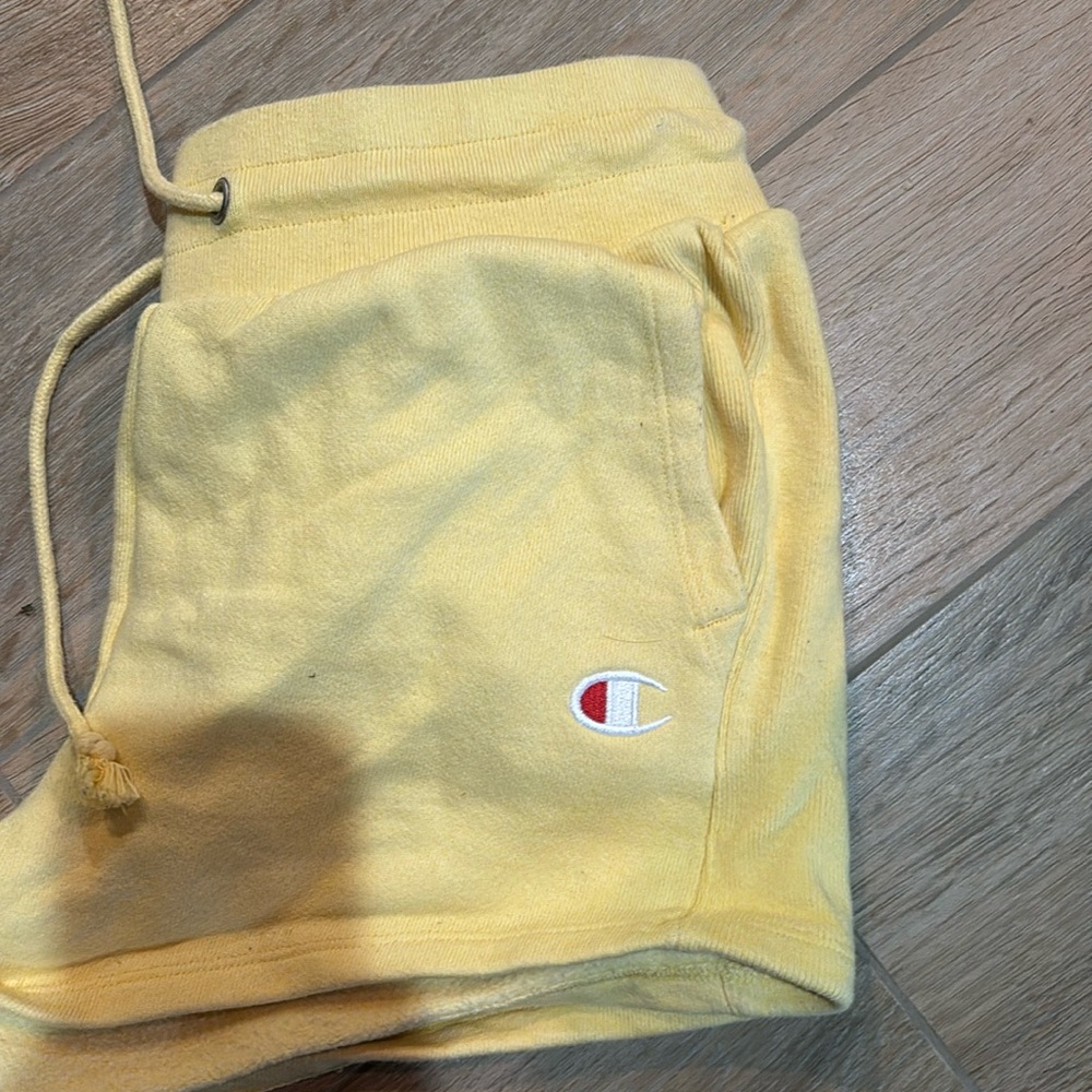 Yellow champion shorts